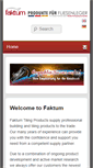 Mobile Screenshot of faktum-produkte.com